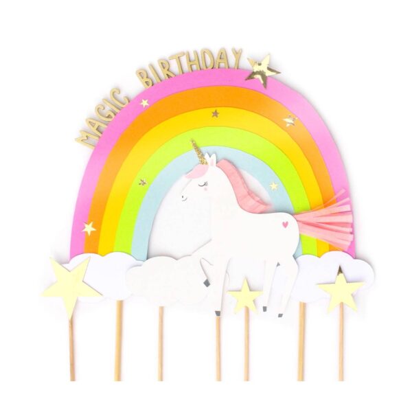 Cake Topper Magic Birthday