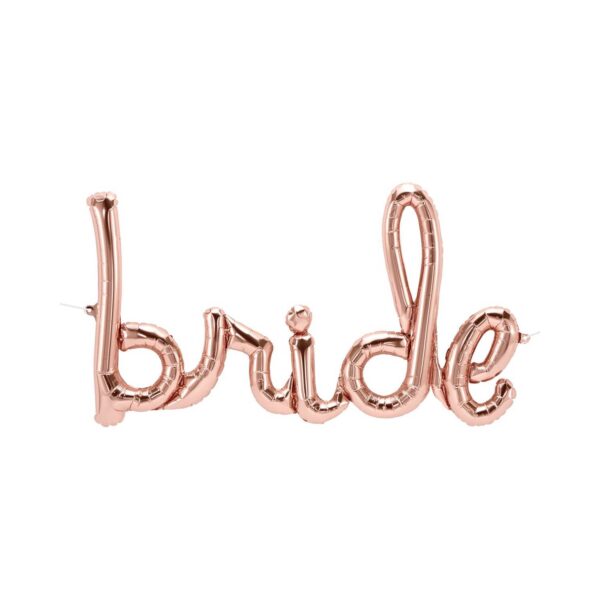Letrero Globo Bride