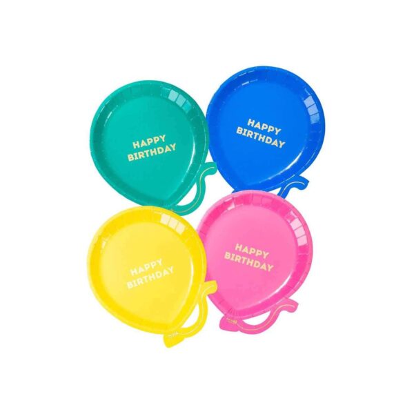 Plato Globo Multicolor - Imagen 2