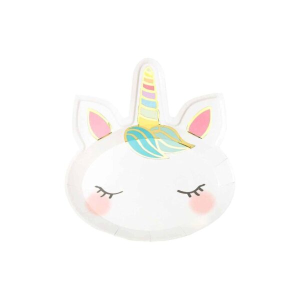 Plato Cara de Unicornio