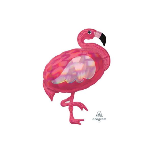 Globo de Flamingo Holográfico