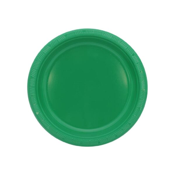 Plato Plástico Grande Verde