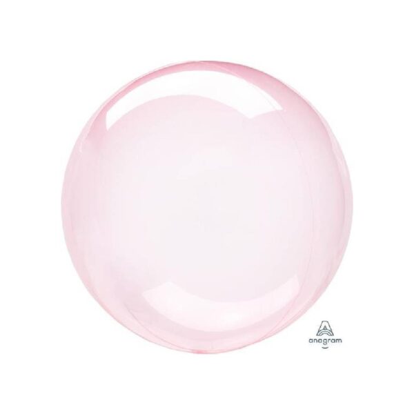 Globo Crystal Clearz Rosa Oscuro