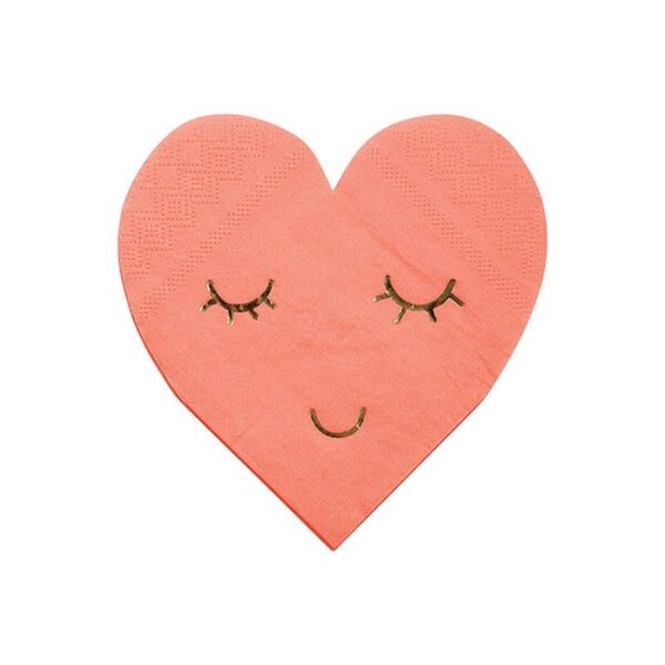 Servilletas Corazón Feliz