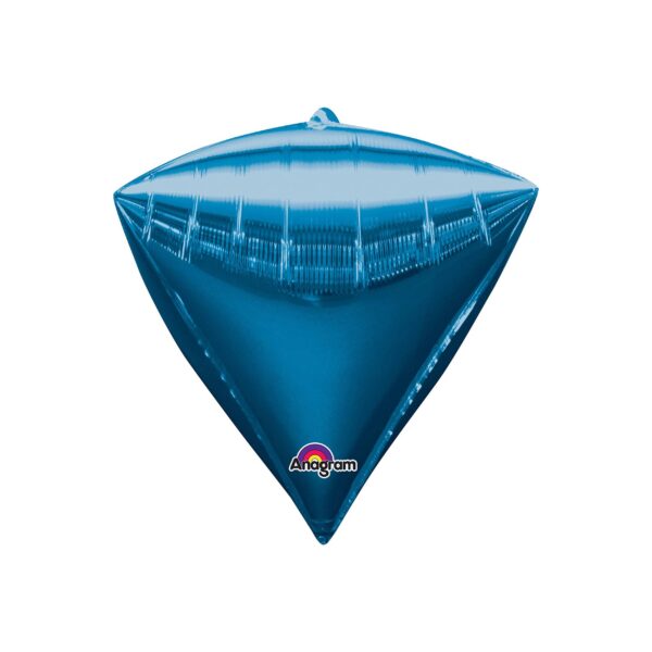 Globo Metálico Diamante Azul