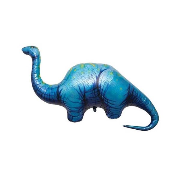 Globo de Dinosaurio Apatosaurus Azul
