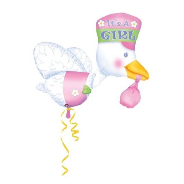 Globo Cigüeña Rosa