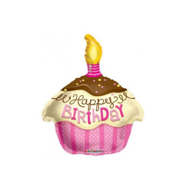 Globo Cupcake Rosa