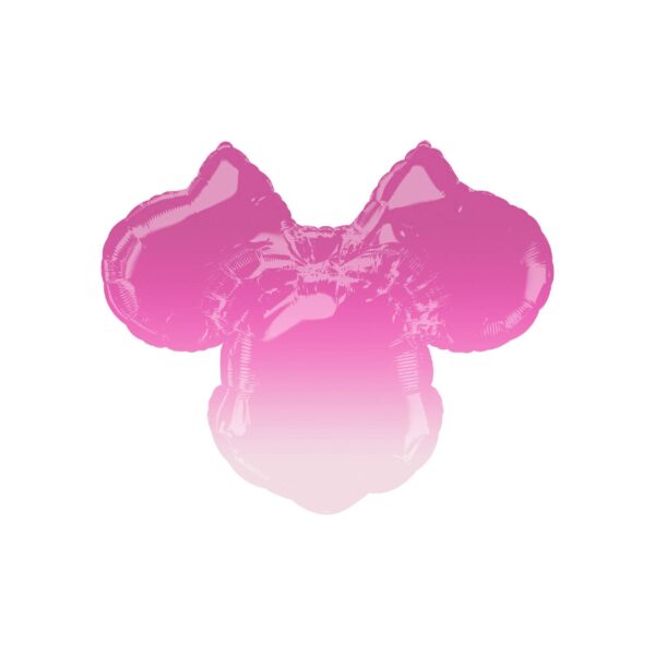 Globo Minnie Mouse Cara Ombré