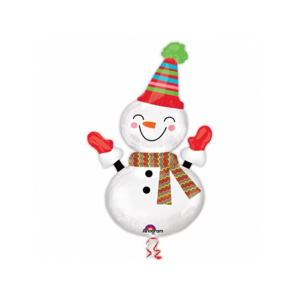 Globo Muñeco de Nieve
