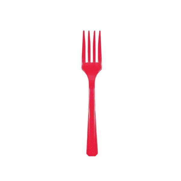 Tenedor Rojo