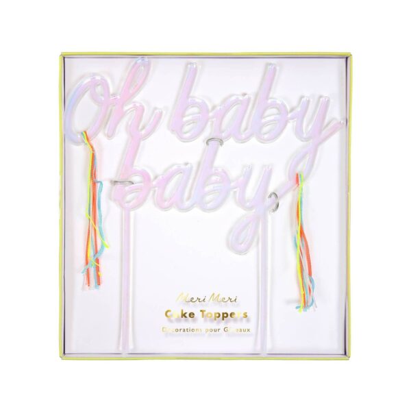 Cake Topper Oh Baby Baby