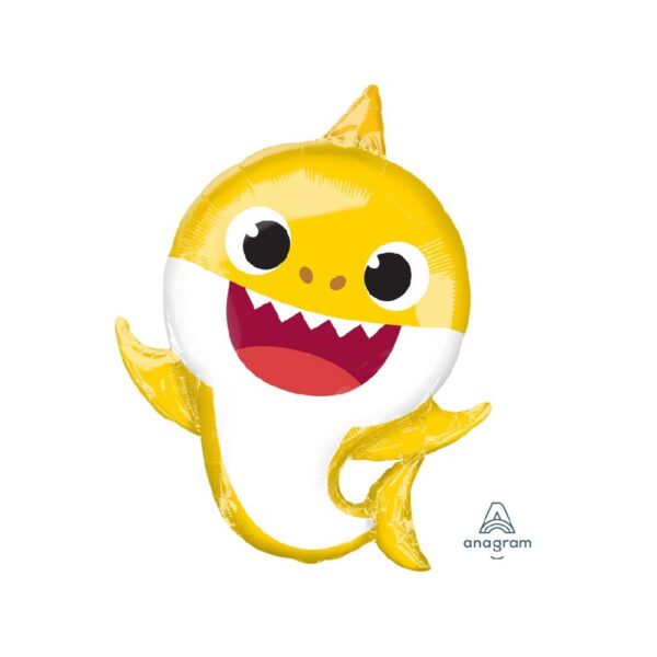 Globo Baby Shark Amarillo