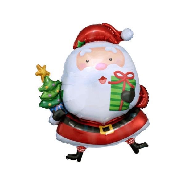 Globo Santa Claus Fluffy