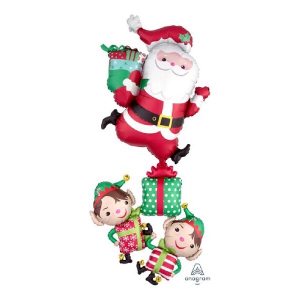 Globo Santa Claus Multiballoon
