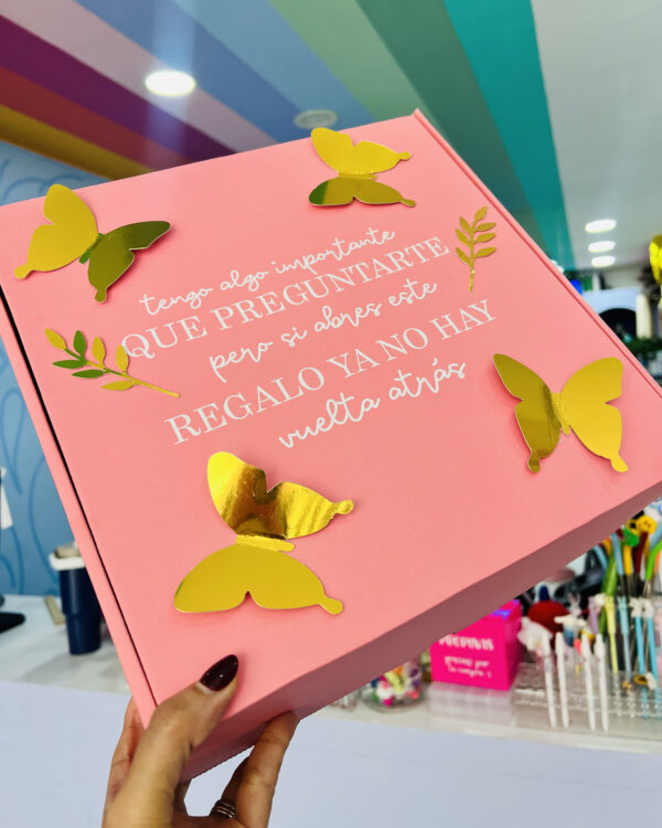 Caja con Mariposas